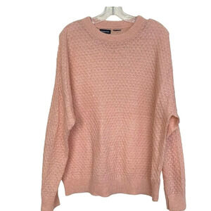 Urban Outfitters Standard Cloth Light Pink Peach Knit Sweater Medium NWOT